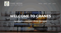 Desktop Screenshot of cranemedia.co.uk