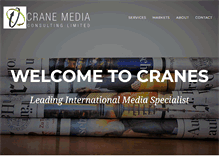 Tablet Screenshot of cranemedia.co.uk